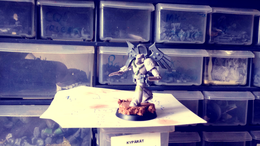 "Put your blades away Nykona" - Alpharius