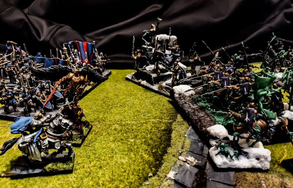 The holy face off against the profane