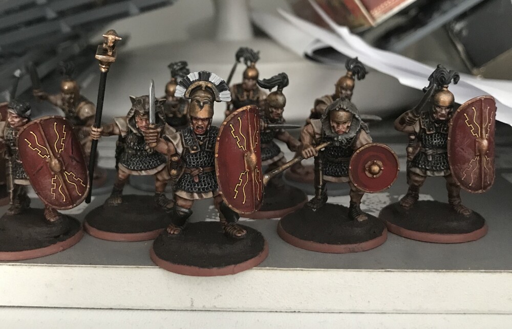 Tiimikuvaa centurion kera