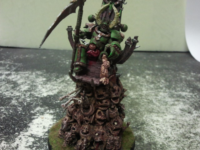 Lord of Nurgle on palanquin