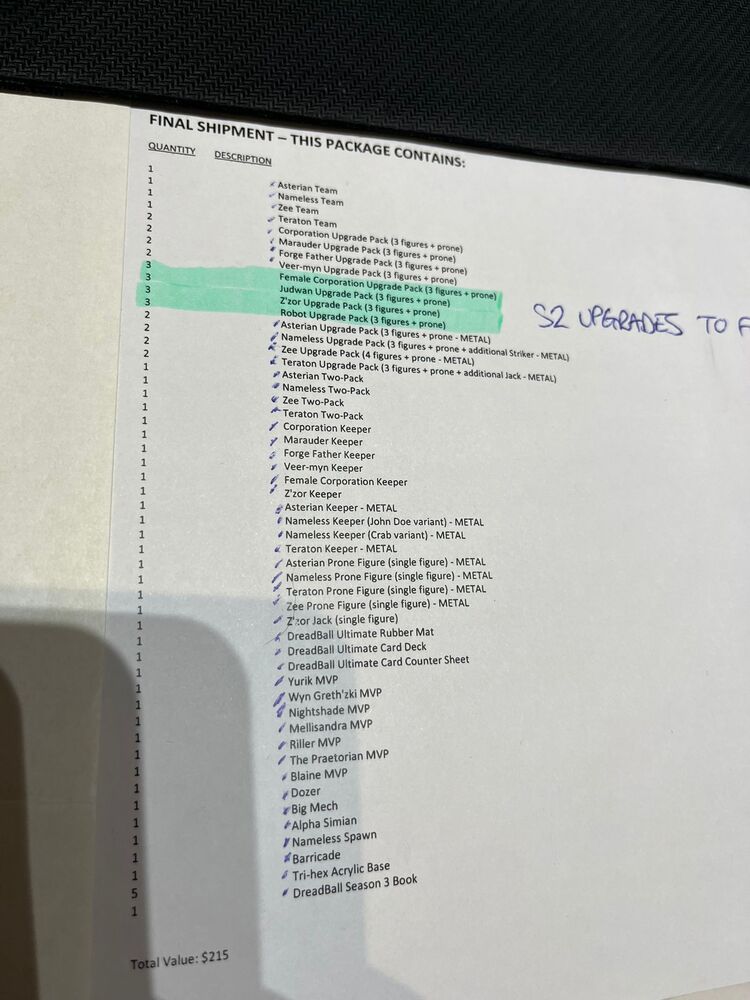 Zoomattuna pakkauslista 3
