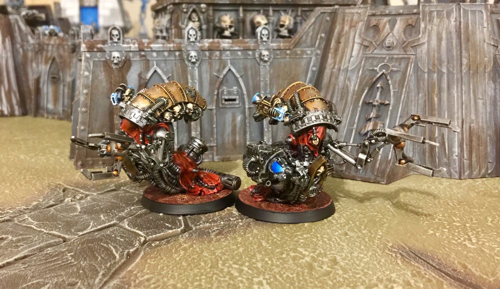 Flesh is weak... praise Omnissiah!