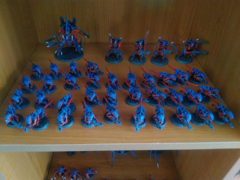 Termagauntit 34/92, Warriors 4/6, Swarmlord