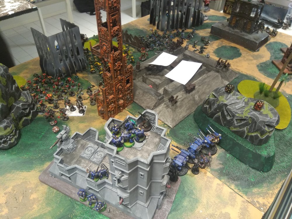 Greentide against wall of dakka.jpg