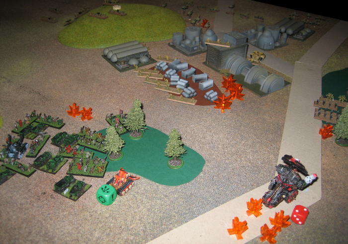 The hordes of Lost and the Damned are closing in with support of the Lord of Battles.