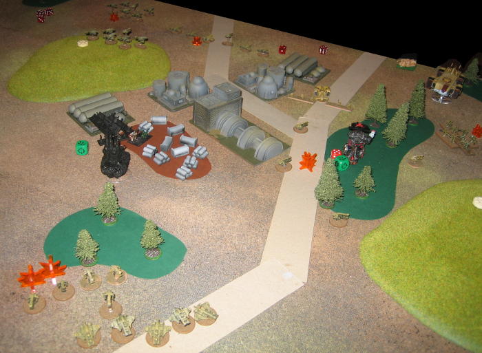 Coven 3 takes the point to continue the attack against Tau, but is being repulsed as well.