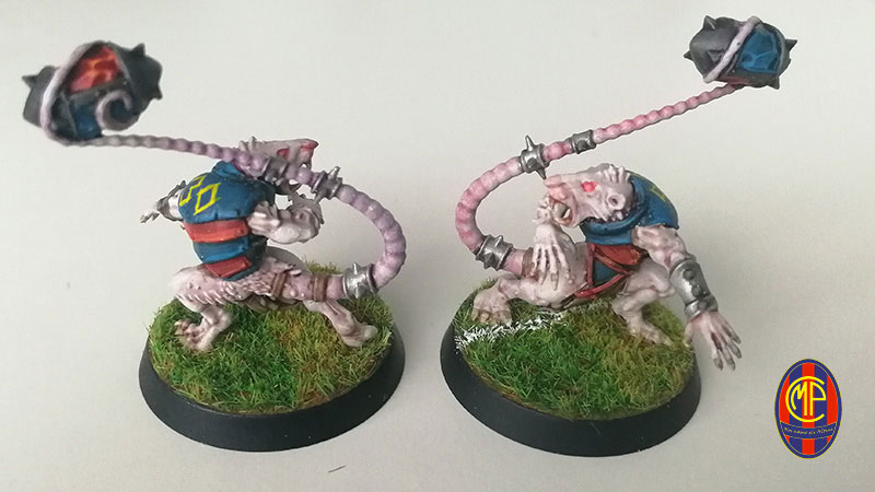 Skaven Throwers. Underworldissa nämä pelaajat saavat isomman roolin kuin skaveneissä.